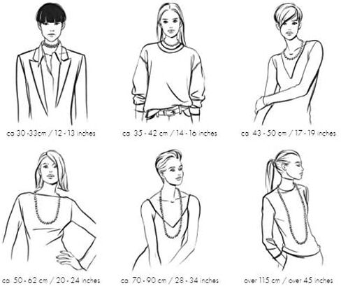 مجموعة مجوهرات قلادة كريستال سواروفسكي تويست رو in Kuwait