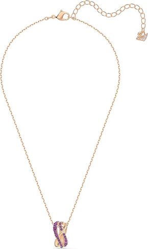 مجموعة مجوهرات قلادة كريستال سواروفسكي تويست رو in Kuwait