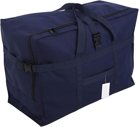 Extra Large Travel Duffel Bag with Trolley Sleeve Weekender Overnight Carry On Checked Luggage Bag Oversized Carry On Checked Luggage Bag Hospital Bag Tote Handbag Bag Anti Theft Travel Tote 28'',120L in Saudi Arabia