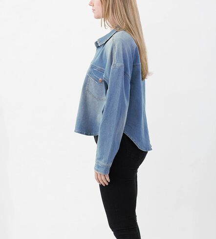 INDIGO SAINTS Women's Luxury Clothing Denim Jackets, Comfortable & Stylish Coat in Kuwait