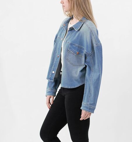 INDIGO SAINTS Women's Luxury Clothing Denim Jackets, Comfortable & Stylish Coat in Kuwait