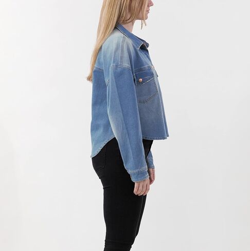 INDIGO SAINTS Women's Luxury Clothing Denim Jackets, Comfortable & Stylish Coat in Kuwait