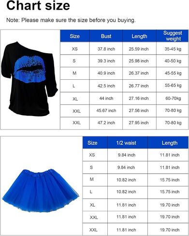 Blulu 80s Costume Accessories for Women Halloween Outfit Dress Neon Leg Warmers Fishnet Gloves T-shirt Tutu Headband in Kuwait