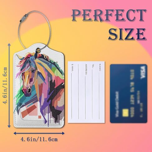 2 Pack Luggage Tag for Suitcases,Baseball Fire PU Leather Bag Travel Suitcase ID Identifier Baggage Tags for Women Men Travel in Saudi Arabia