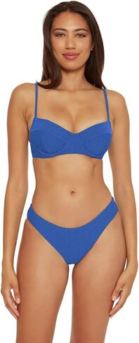 Becca by Rebecca Virtue Line in The Sand Giselle Rib Textured Underwire Bra in Kuwait
