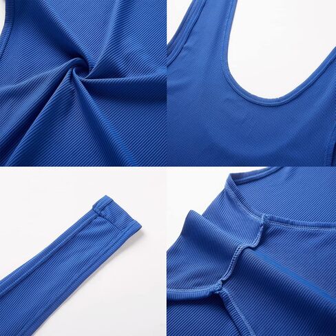ABAFIP Mens Sleeveless High Cut Thong Leotard Bodysuit One Piece Backless Deep U Neck Solid Singlet Undershirt Activewear in Saudi Arabia