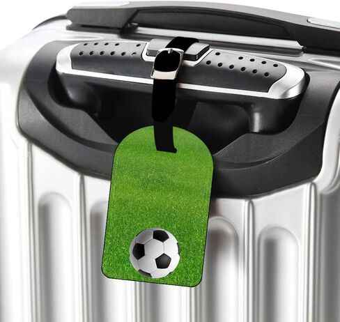 Nicokee Sound Light Music Note Design Luggage Tags Suitcase Carry-On ID Cards, Leather Travel Suitcase Bag Labels Checked Baggage Tags Lables in Kuwait