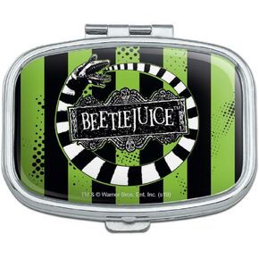 Beetlejuice Beetle Worm Rectangle Pill Case Trinket Gift Box in Kuwait