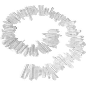 HAIOPS Clear Quartz Crystal Points Shards Natural Stones Irregular Shapes 0.44lb for Decor Crystal Healing in Kuwait