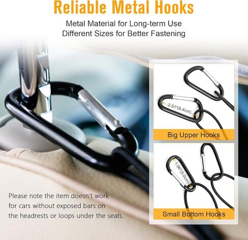 حاجز شبكة سيارة للكلاب من Rabbitgoo، 13.98 بوصة × 15.55 بوصة، 3 طبقات، خطافات معدنية وعائق شبكي قابل للتمدد، منظم شبكة المقعد الخلفي، تصميم لسدادة إزعاج الحيوانات الأليفة وحقيبة تخزين، القيادة بأمان مع الأطفال والحيوانات الأليفة in Kuwait