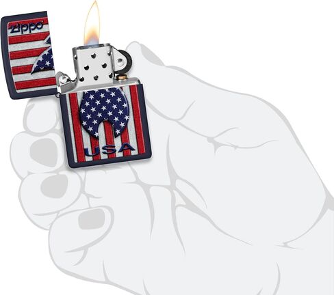 Zippo American Flag Lighters in Saudi Arabia