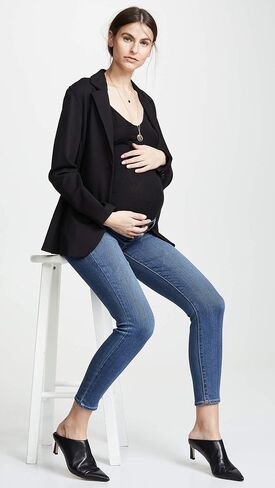 PAIGE womens Verdugo Ankle w/Elastic Insets Jeans in Saudi Arabia