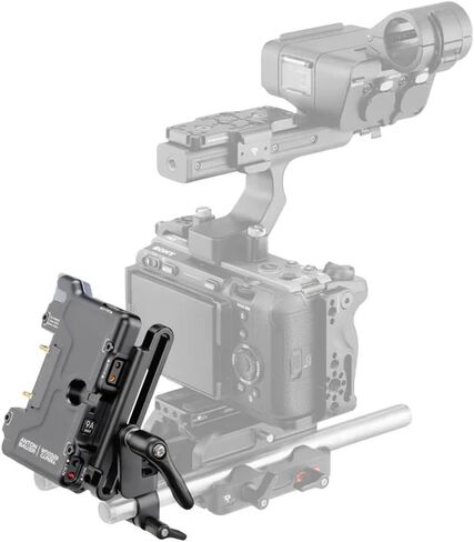 Wooden Camera Micro Battery Plate Slide for Sony FX3/FX30 Cameras, Gold Mount in Saudi Arabia
