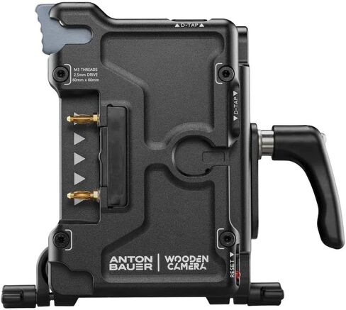Wooden Camera Micro Battery Plate Slide for Sony FX3/FX30 Cameras, Gold Mount in Saudi Arabia