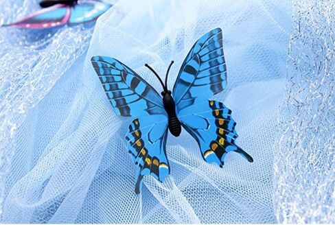 ملصقات جدارية ثلاثية الأبعاد قابلة للإزالة من Leoyoubei 72 قطعة من البولي فينيل كلوريد، 36 قطعة مع مغناطيس وشريط مزدوج الجوانب و36 قطعة دبوس لتزيين ستارة الغرفة، ديكور اعتيادي in Kuwait