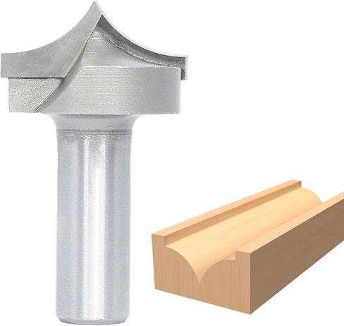 مجموعة لقم راوتر دائرية للقطع من اكيلين، ساق 1/2 انش، قاطع غطس دائري 1-1/4 انش لغرس الخشب والتوجيه in Kuwait