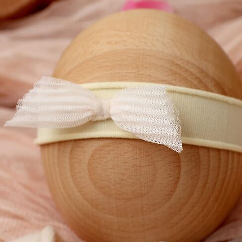 ملابس لحديثي الولادة من الدانتيل رومبير للفتيات حديثي الولادة للتصوير الفوتوغرافي مع عصابة رأس مفتوحة من الخلف للفتيات الصغيرات in Kuwait