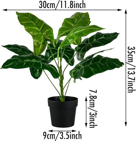 اكسونور مجموعة من 4 زهور صناعية في اصيص، زهور كاميليا حريرية صغيرة في مزهرية سيراميك للمنزل وحفلات الزفاف والمكتب والفناء وتزيين سطح الطاولة in Kuwait