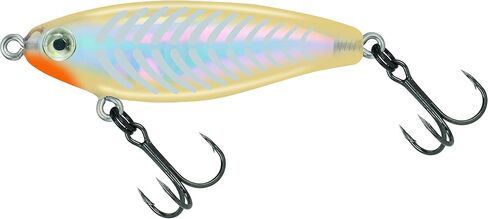 Mirrolure C17MR-BNSB Mirrodine Suspend Twitchbait Bn Bk/Bn/Silver Bones 2 5/8in 3/8oz in Saudi Arabia