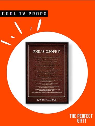 بوستر عائلي عصري - ملصقات كوول تي في بروبس Family مستوحاة من كتاب Phils Osophy Modern Family Merchandise - دروس الحياة العائلية الحديثة من الأب - ملصقات جامعية رائعة من Loving Family Dad Phil in Kuwait