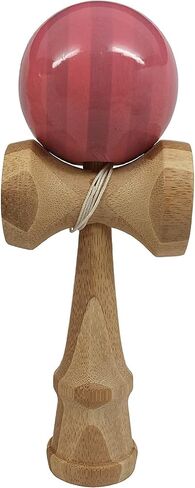 KENDAMA TOY CO. | 2 Pack | Competition Pro Kendama Full Size | Solid Wood Ball and Cup Coordination Toy | Pink and Blue Bundle in Saudi Arabia