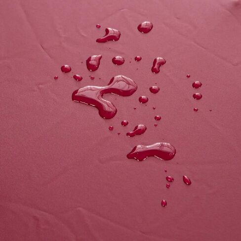 أغطية كراسي الطعام من KWLOVER مجموعة من 6 أغطية كرسي من جلد البولي يوريثان مقاومة للماء، واقي كرسي المطبخ قابل للإزالة والغسل (قهوة، 6) in Kuwait