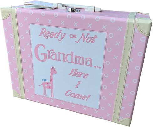 Child to Cherish Visit Grandma Kid's Suitcase, Includes Blanket, Grey in Saudi Arabia