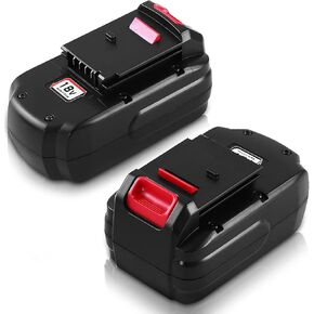 GERIT BATT Upgraded to 3600mAh 18 Volt Ni-Mh Replacement PC18B Battery Compatible with Porter Cable 18V Battery PC188 PCC489N PC18BLX PC18BLEX Cordless Power Tools Batteries in Kuwait