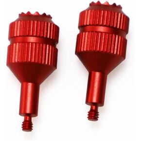 CAPART Aluminum Controller Sticks for DJI FPV RC 2 and DJI RC Pro Controller, Joysticks Replacement Thumb Rocker (Red) in Saudi Arabia