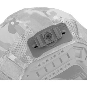 Tactical Helmet Mount for X300/X400/TLR-1/Surefire Series Lamp with 360° Rotate and Velcro Fast-Attach, Nylon Material,