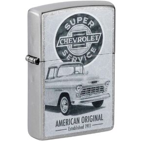 Zippo Chevrolet Street Chrome Pocket Lighter