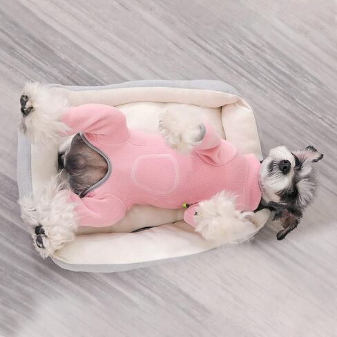 BRKURLEG معطف شتوي للكلاب بأربعة أرجل وسترة شتوية عاكسة للكلاب معاطف الطقس البارد، معطف دافئ للكلاب بأكمام طويلة للكلاب المتوسطة الصغيرة أرجواني XXL in Kuwait