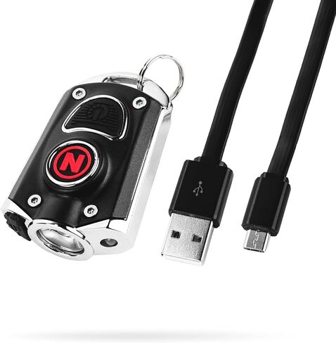 NEBO Mycro مصباح سلسلة مفاتيح LED قابل لإعادة الشحن | يتميز مصباح حلقة المفاتيح بـ 6 أوضاع إضاءة، in Kuwait