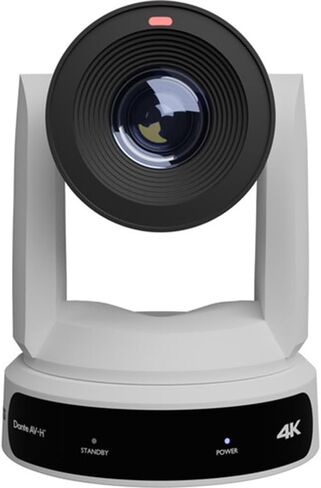 كاميرا PTZOptics Link 4K SDI/HDMI/USB/IP PTZ مع تكبير بصري 30x (أبيض) حزمة مع HuddleCamHD (أبيض) HCM-1 دعامة تثبيت صغيرة على الحائط ومناديل تنظيف الشاشة المضادة للكهرباء الساكنة in Saudi Arabia