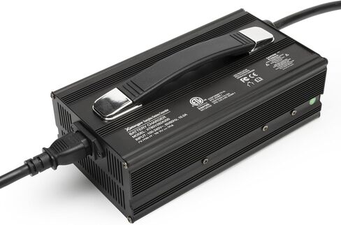Xietongpo 24V 20A LiFePO4 شاحن ذكي لبطاريات الليثيوم فوسفات الحديد ذات الدورة العميقة، شاحن بطارية LiFePO4 29.2V 20A مع مقاطع أندرسون والتمساح لبطاريات شاحنات السيارات RV in Saudi Arabia