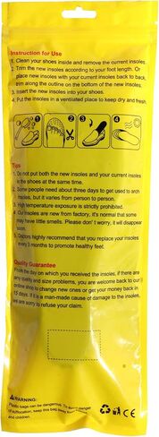 نعال التهاب اللفافة الأخمصية من Ailaka للرجال والنساء، حشوات تقويم العظام لدعم القوس العالي للأقدام المسطحة والتهاب المفاصل وآلام الكعب والتهاب الأوتار العرقوب، ونعال بديلة لتخفيف آلام القدم in Kuwait