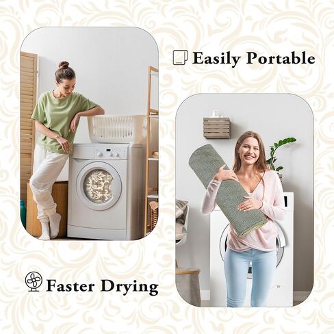 Lanffia سجادة عداء قابلة للغسل مقاس 2 × 8 بوصة، سجادة عداء المدخل الأزهار للمطبخ غير قابلة للانزلاق سجادة منخفضة الوبر رمادية ناعمة من الصوف الصناعي لغرفة النوم سجادة عتيقة طويلة جدًا لغسيل الممرات والمدخل in Kuwait