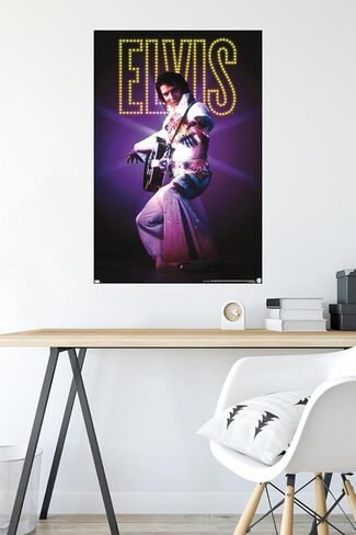 الاتجاهات الدولية إلفيس بريسلي - ملصق حائط البدلة in Kuwait