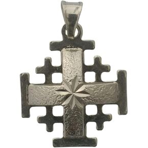 دلاية من الفضة الاسترلينية (925) مصنوعة يدويا في صليب القدس الصليبي الارضي المقدسة، فضي in Kuwait