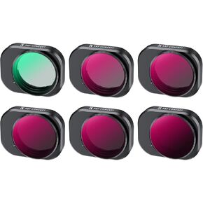 K&F Concept ND16&PL Filter Compatible with DJI Mini 4 Pro, Fixed 4 Stops Light Reduction and Polarizing 2-in-1 Filter, Multi-Function HD Optical Glass Filter