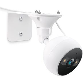 Universal Fit Wall Mount Holder fits for KASA 4MP(KC420WS) /Indoor Pan Tilt Smart (EC70) Security Camera, Durable Metal Camera Stand Compatible with Kasa Camera,White in Kuwait