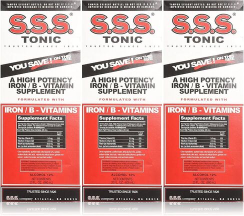 Sss Company S.S.S. Tonic Liquid Large, Large 20 oz (Pack of 3) in Kuwait