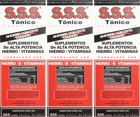 Sss Company S.S.S. Tonic Liquid Large, Large 20 oz (Pack of 3) in Kuwait