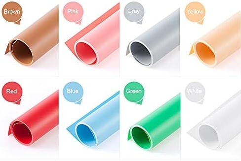 خلفية Meking PVC مقاس 39 × 78 بوصة / 100 × 200 سم خلفية PVC غير لامعة باللونين الأبيض والأسود خلفية من الفينيل الأبيض لصور المنتج واستديو التصوير الفوتوغرافي - أسود/أبيض in Kuwait