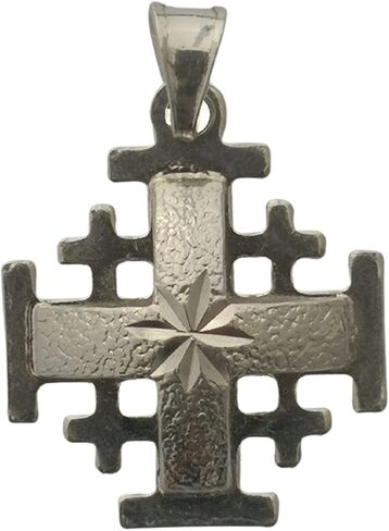 دلاية من الفضة الاسترلينية (925) مصنوعة يدويا في صليب القدس الصليبي الارضي المقدسة، فضي in Kuwait