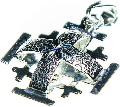 دلاية من الفضة الاسترلينية (925) مصنوعة يدويا في صليب القدس الصليبي الارضي المقدسة، فضي in Kuwait