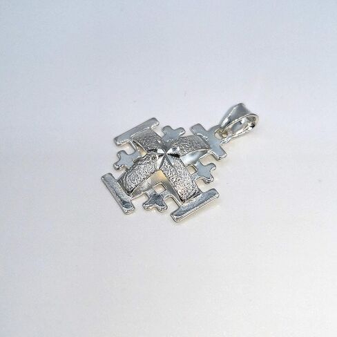 دلاية من الفضة الاسترلينية (925) مصنوعة يدويا في صليب القدس الصليبي الارضي المقدسة، فضي in Kuwait