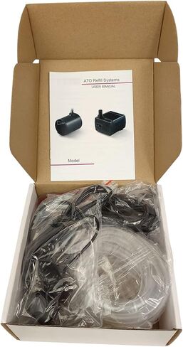 Eyes.sys Smart ATO System for Aquarium Auto Top Off Refiller System Water Refiller Water Level Controller with Quiet Submersible Pump + Sensor + Magnetic Mount for Fish Tank, Black in Kuwait