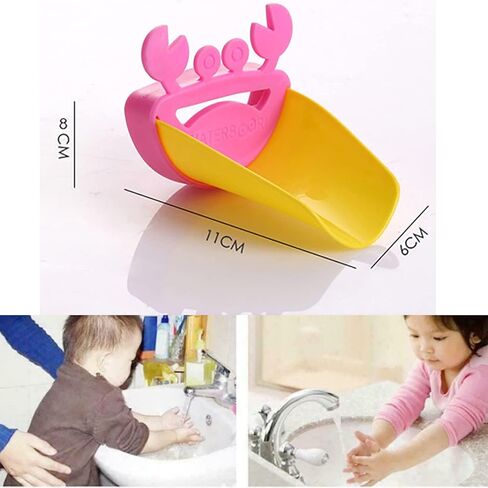 Faucet Extender, 2 Pack Sink Extender, Sink Extender for Hand Washing, Sink Wash Helper, Hand Wash Helper, Silicone Sink Extender for Bathroom Spout Bathtub, Faucet Extender for Hand Wash Sink Faucet in Saudi Arabia