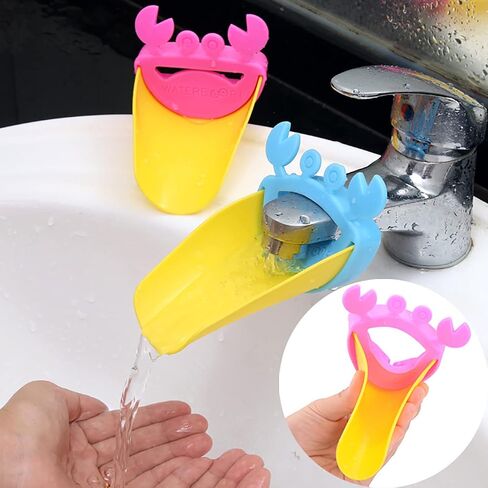 Faucet Extender, 2 Pack Sink Extender, Sink Extender for Hand Washing, Sink Wash Helper, Hand Wash Helper, Silicone Sink Extender for Bathroom Spout Bathtub, Faucet Extender for Hand Wash Sink Faucet in Saudi Arabia